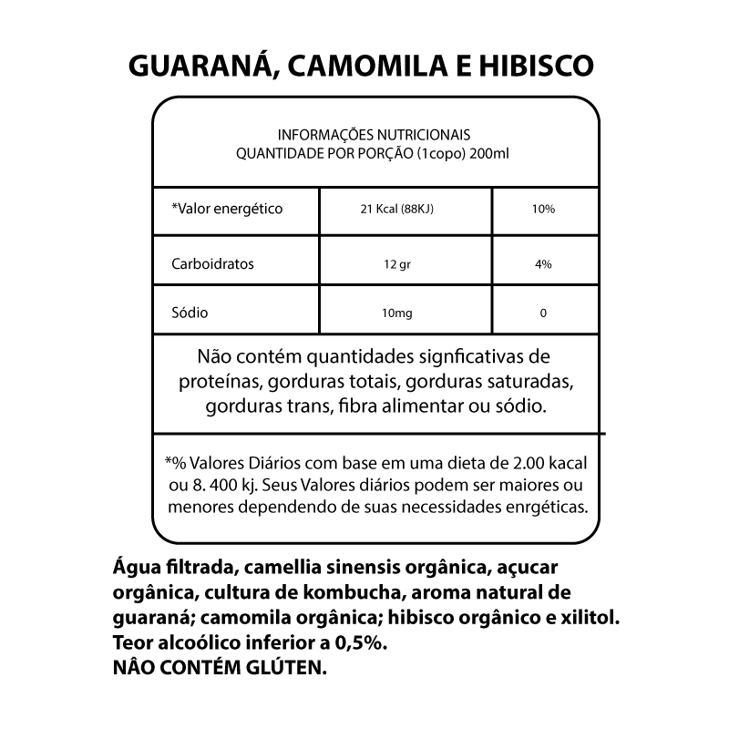 Informações nutricionais