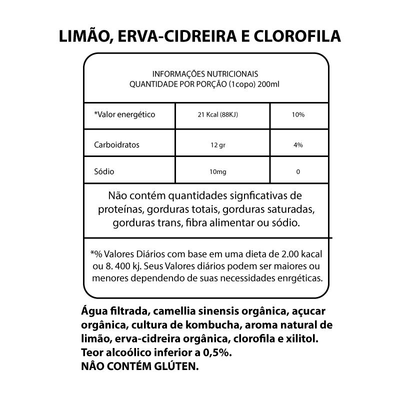 Informações nutricionais