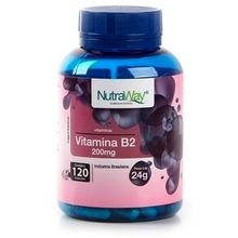 Vitamina B2 200mg 120caps - Nutraway