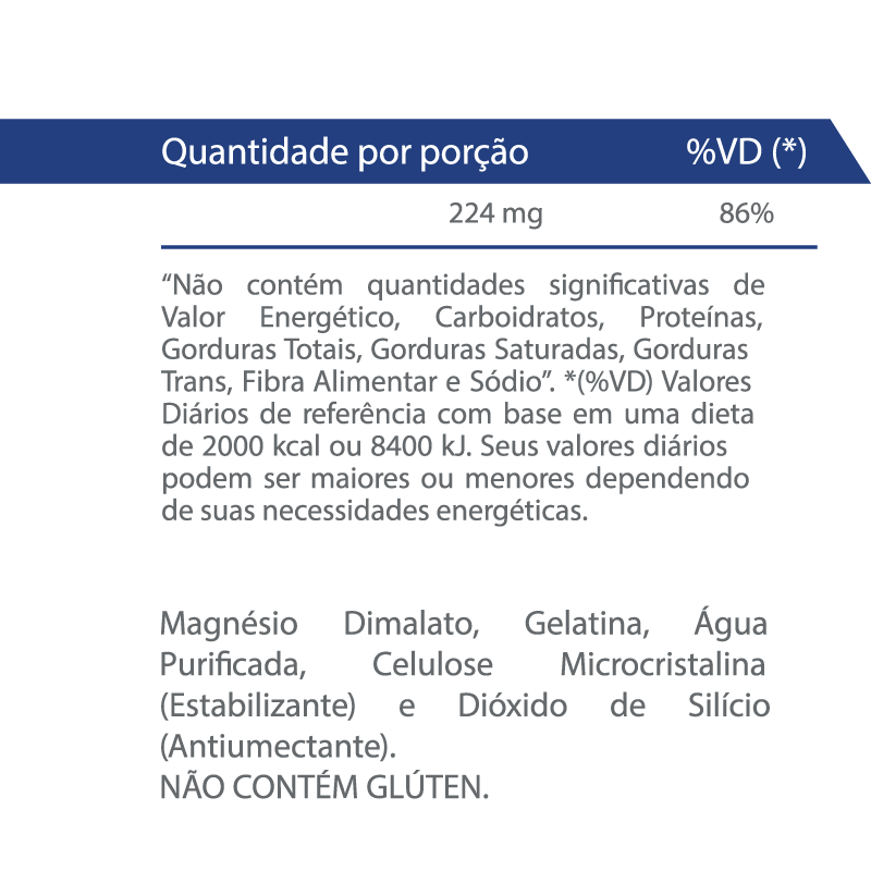 Informações nutricionais