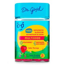 Multigood Kids Morango 30gomas - Dr Good