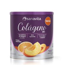 Colágeno Skin Verão Frutas Amarelas 300g - Sanavita