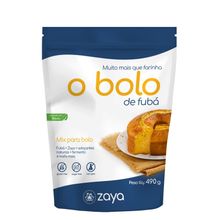 Mix Bolo De Fuba Zaya 490g