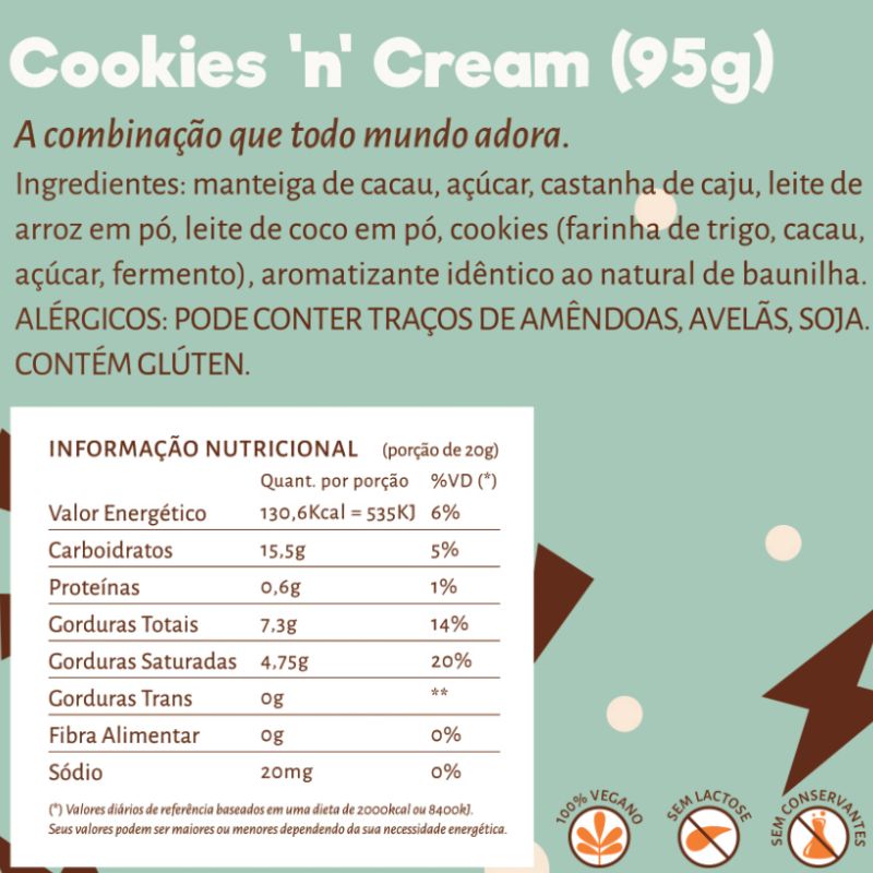 Informações nutricionais