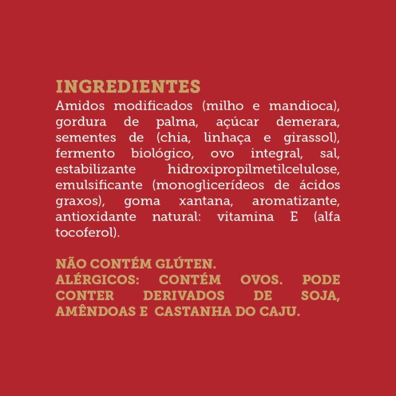 Informações nutricionais