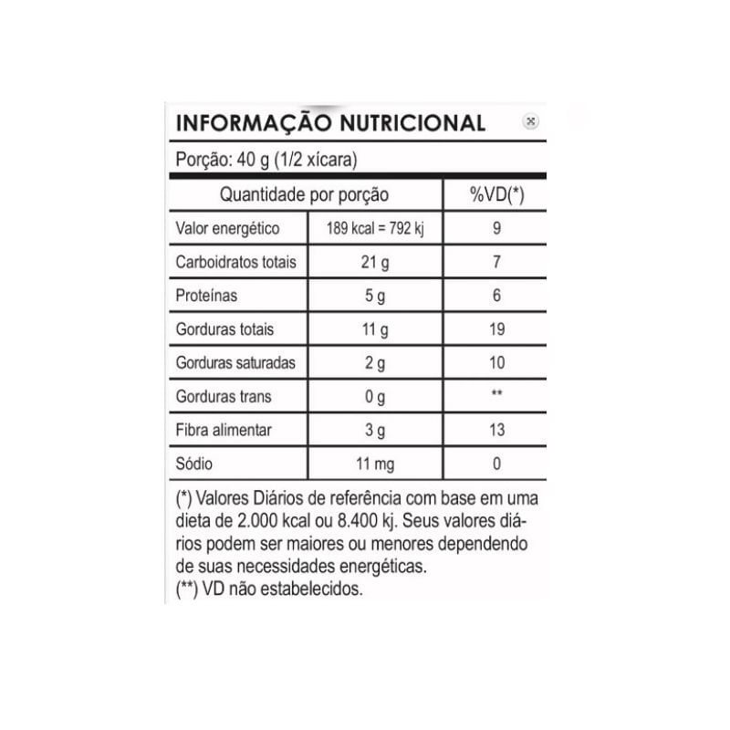 Informações nutricionais