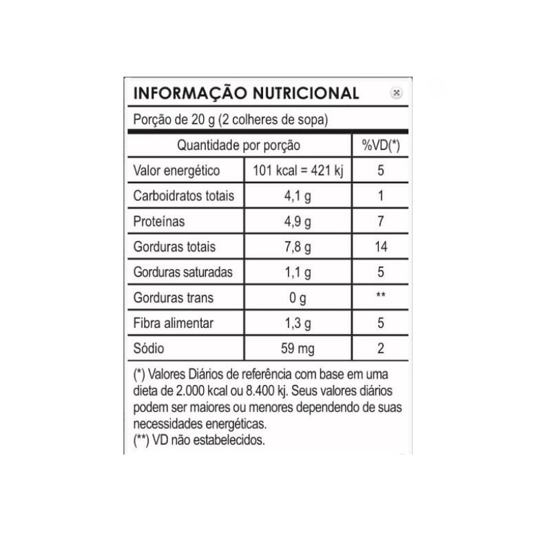 Informações nutricionais