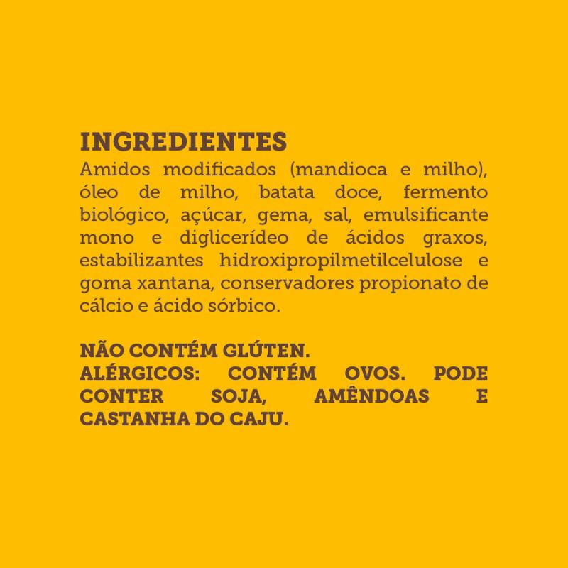 Informações nutricionais