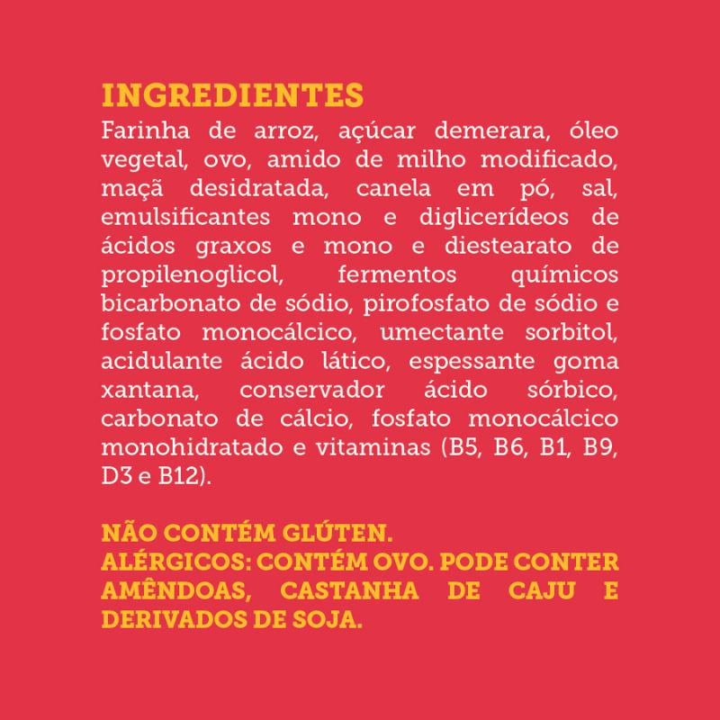 Informações nutricionais