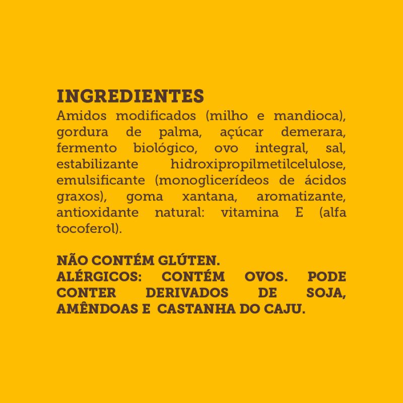 Informações nutricionais