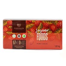 Superfoods Puro 67% Cacau Chocolife 1010g