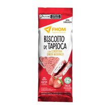 Biscoito de Tapioca com Morango Fhom 15g