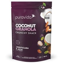 Coconut Granola Jabuticaba e Açai Puravida 180g