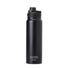 Garrafa Térmica H100 Inox com Infusor Preta 850ml Hiddra