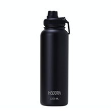 Garrafa Térmica H200 Inox com Infusor Preta 1200ml Hiddra