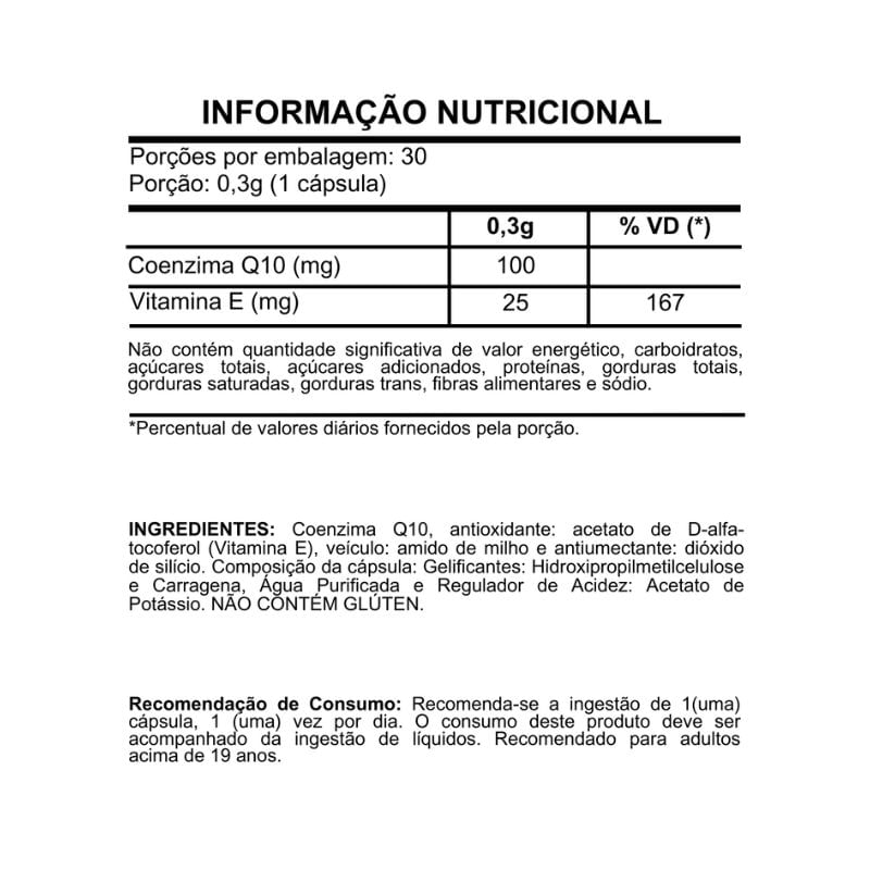 Informações nutricionais