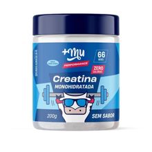 Creatina Monohidratada sem sabor Mais Mu 200g