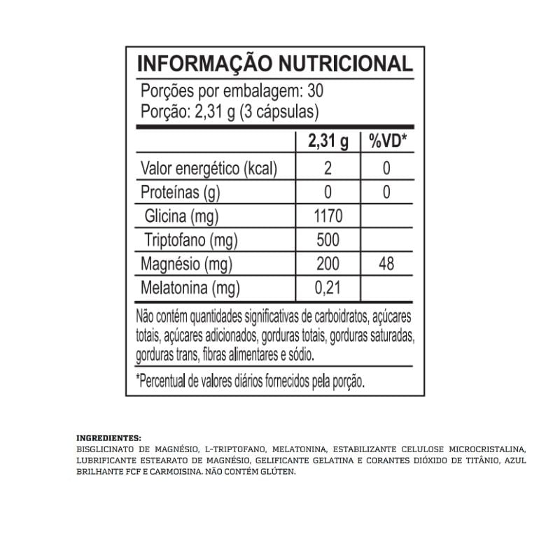 Informações nutricionais