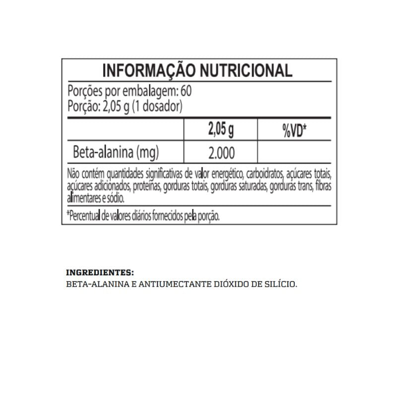 Informações nutricionais