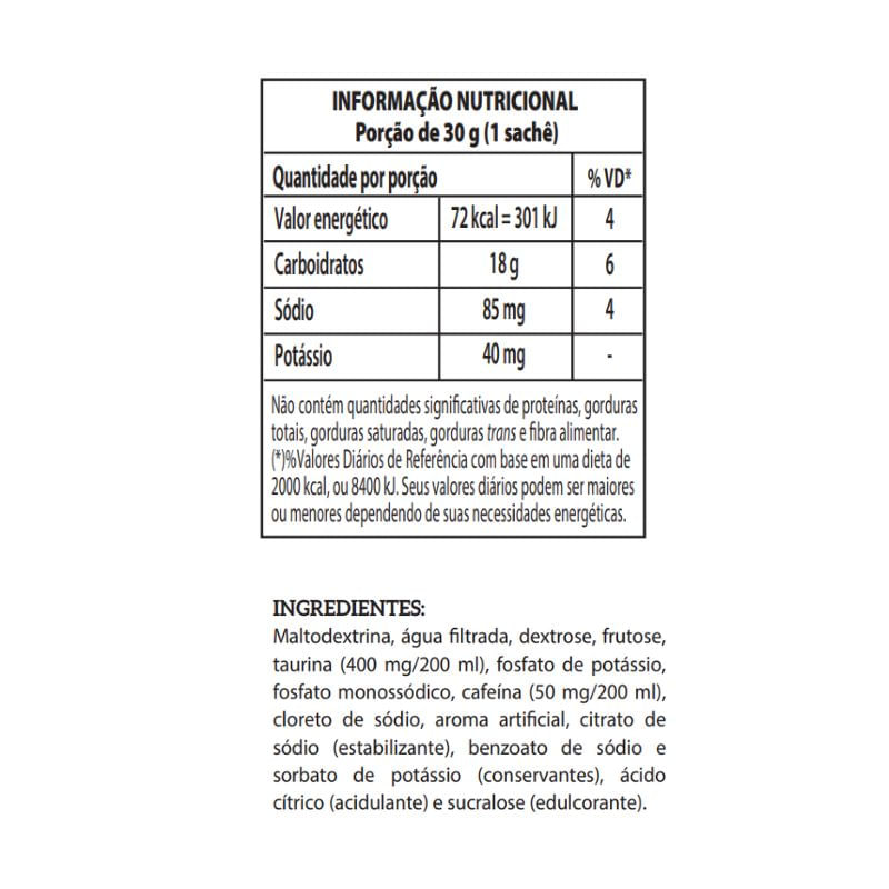 Informações nutricionais