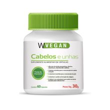 Cabelo Pele e Unhas 60Caps Wvegan