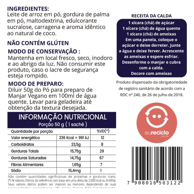 Informações nutricionais