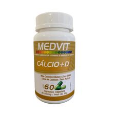 Medvit Calcio Vit D 600mg 60Caps Wvegan