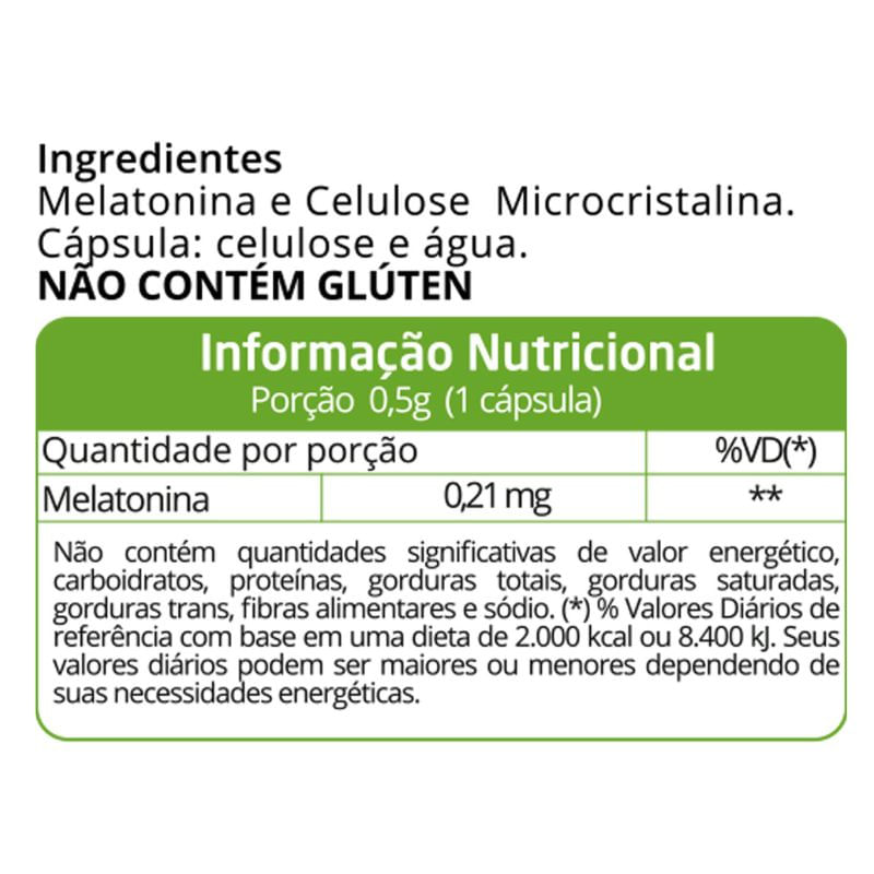 Informações nutricionais