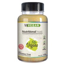 Nutritional Yeast em Flocos Vegan Cheddar Free 120g Wvegan