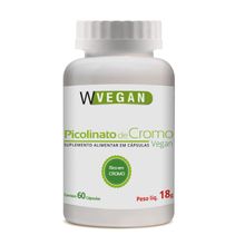 Picolinato de Cromo 60Caps Wvegan