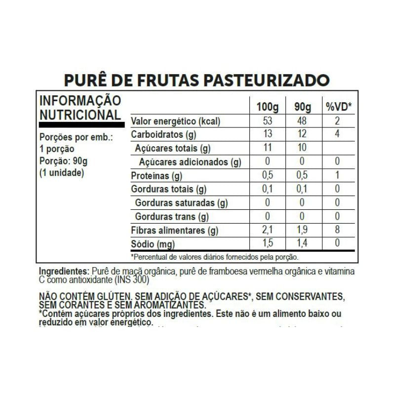 Informações nutricionais