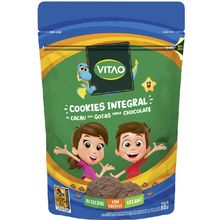 Cookies Integral Cacau Chocolate Kids Vitao 80g