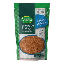 Semente De Linhaça Marrom Vitao 150g