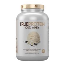 Protein 100% Whey Concentrado e Isolado  Vanilla Ice Cream True Source 874g