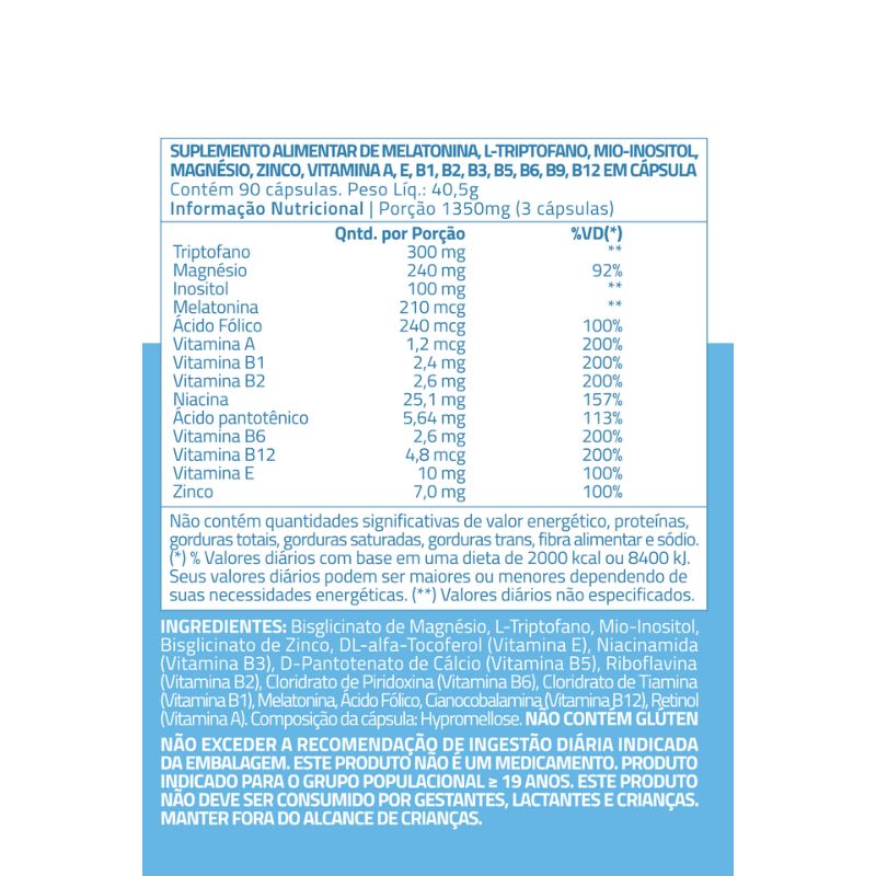 Informações nutricionais