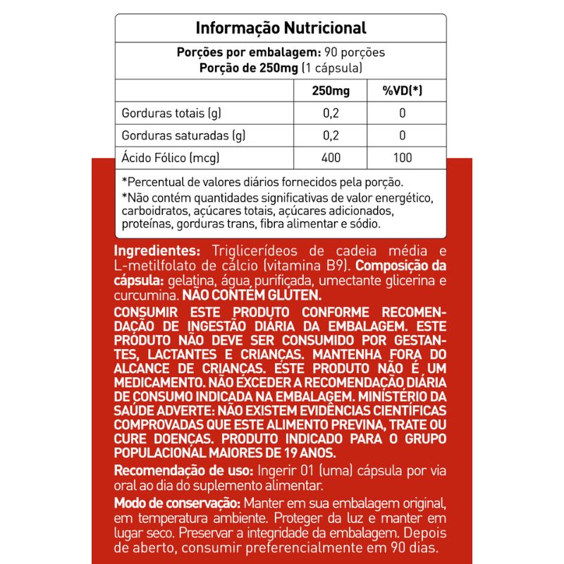 Informações nutricionais