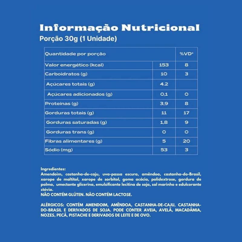 Informações nutricionais