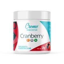 Cranberry Vit C Zinco Selênio Cromo Bem Estar 120g