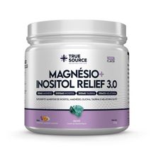 Magnésio + Inositol Relief 3.0 Camomila e Lavanda True Source 350g