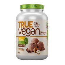 Proteína Vegan Chocolate e Avelã True Source 837g