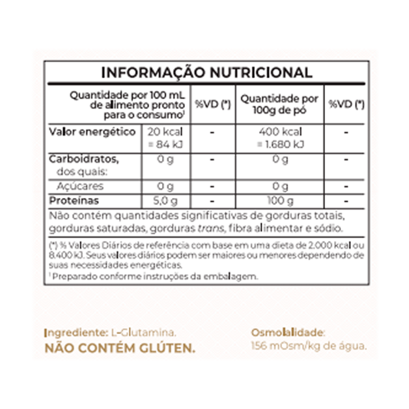 Informações nutricionais