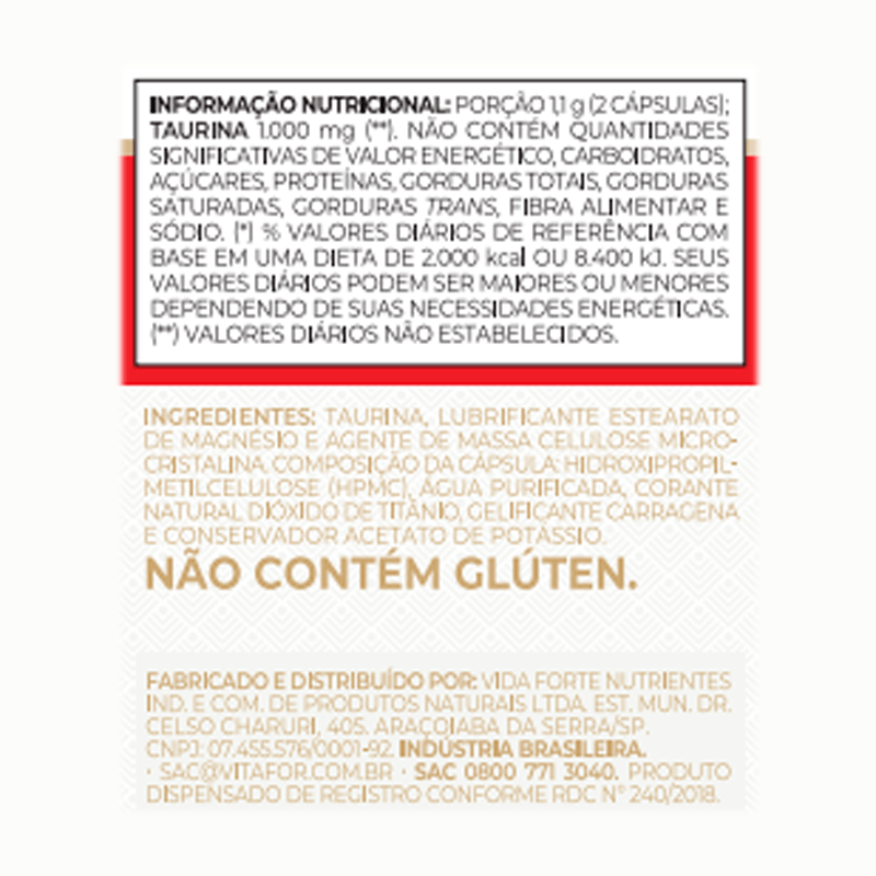 Informações nutricionais