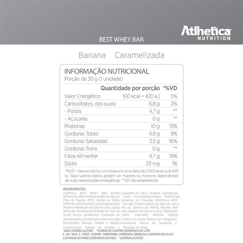 Informações nutricionais