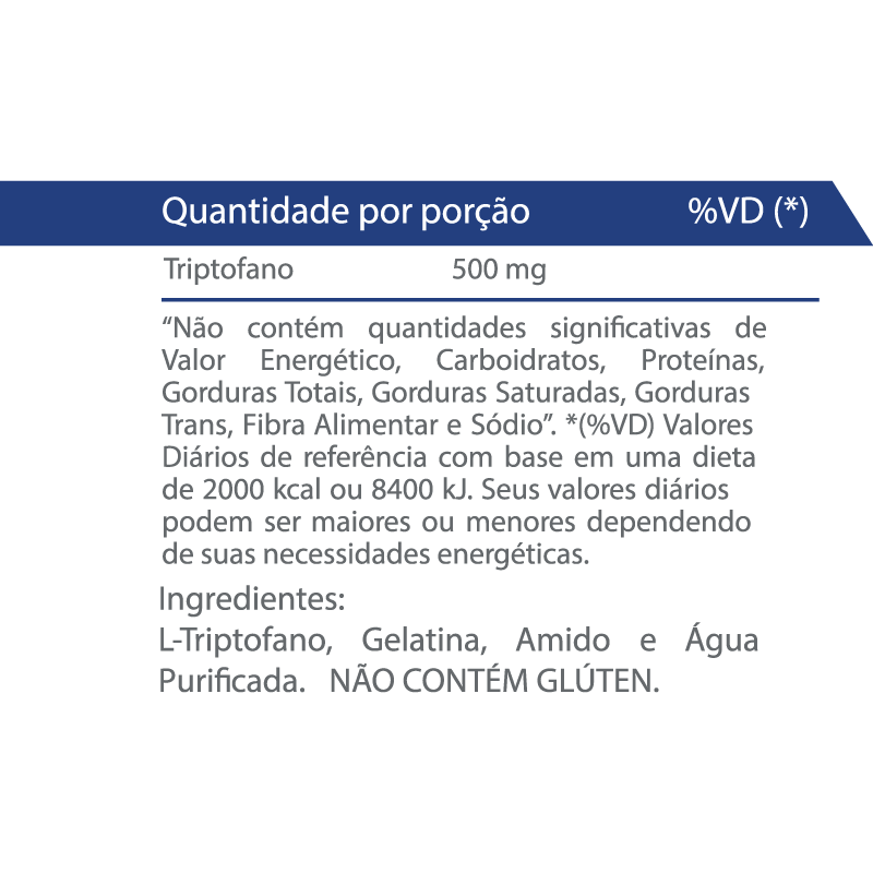 Informações nutricionais