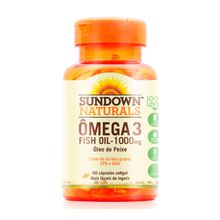 Ômega 3 Sundown 1000mg com 60 cápsulas