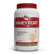 Whey Fort 3W Banana Vitafor 900g