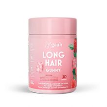 Long Hair Gummy Gaab 30 gomas