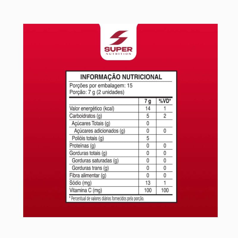 Informações nutricionais