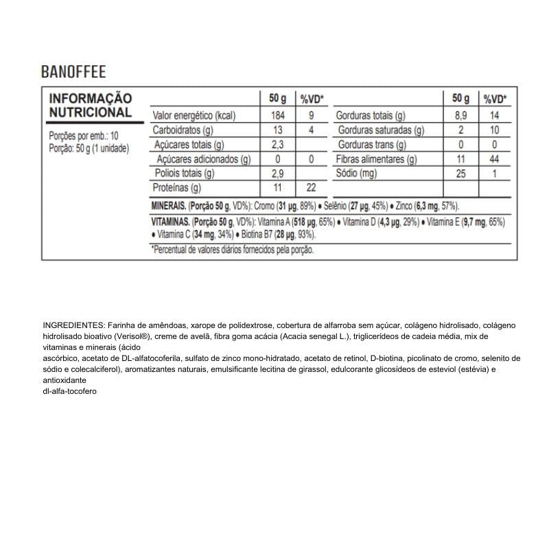 Informações nutricionais