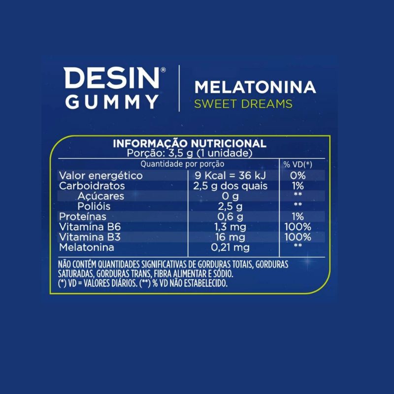 Informações nutricionais